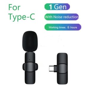Wireless Lavalier Microphone for Type C